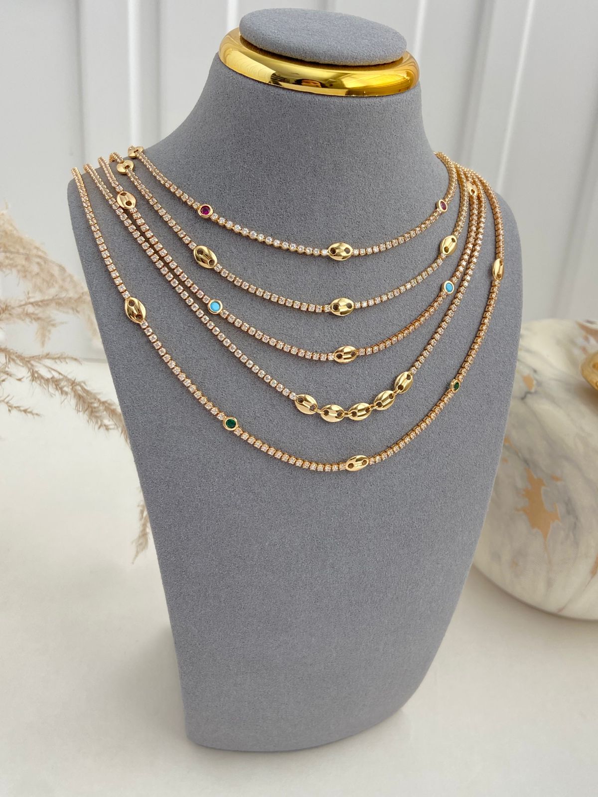 Play Tennis Necklace 002