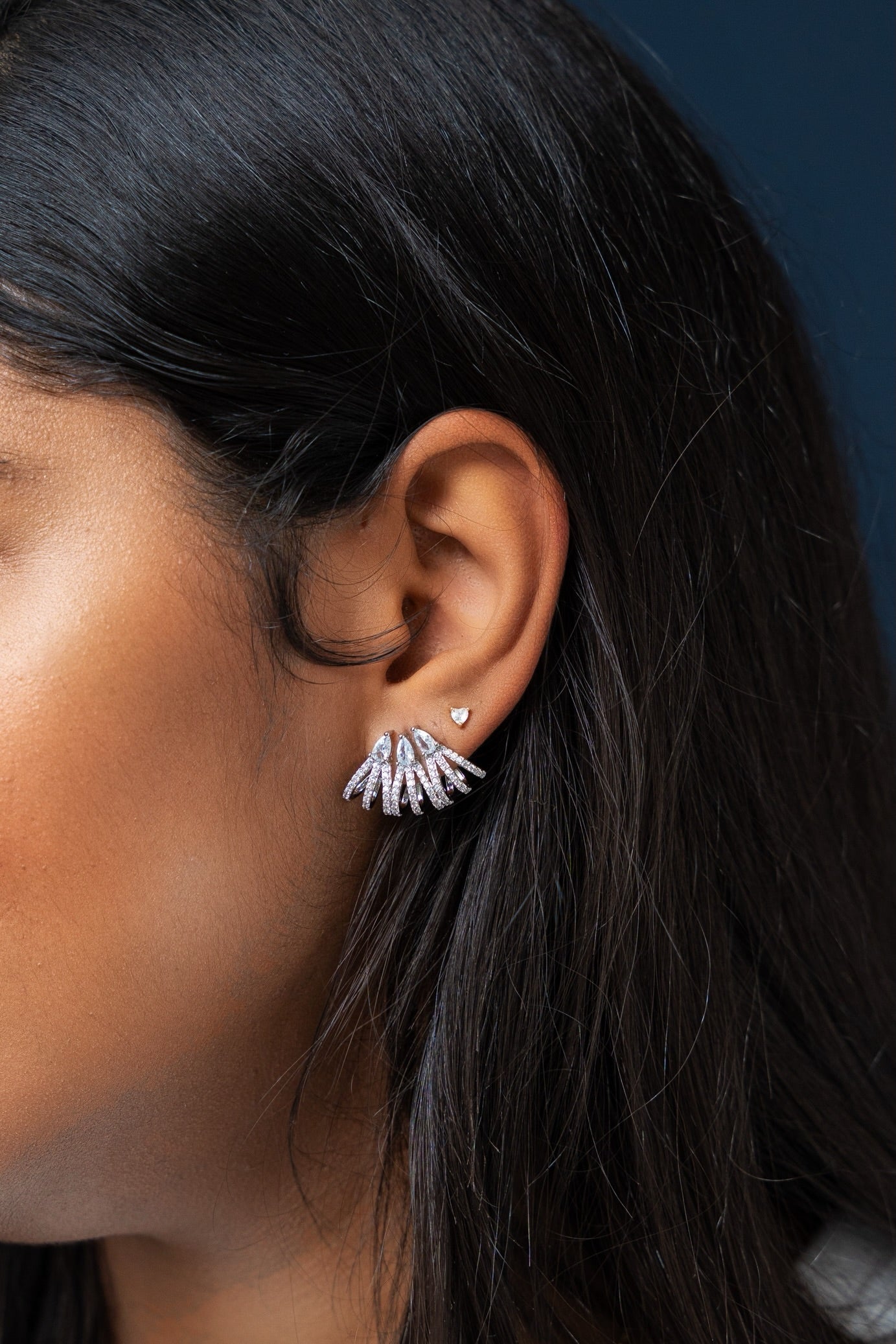 Mini Heart Stud Earring