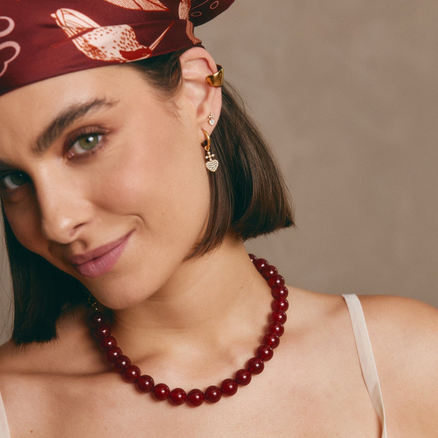 Wild Scarlet Necklace
