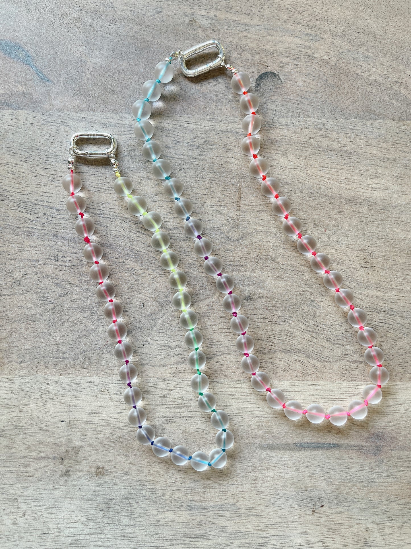 Rainbow Cord Necklace