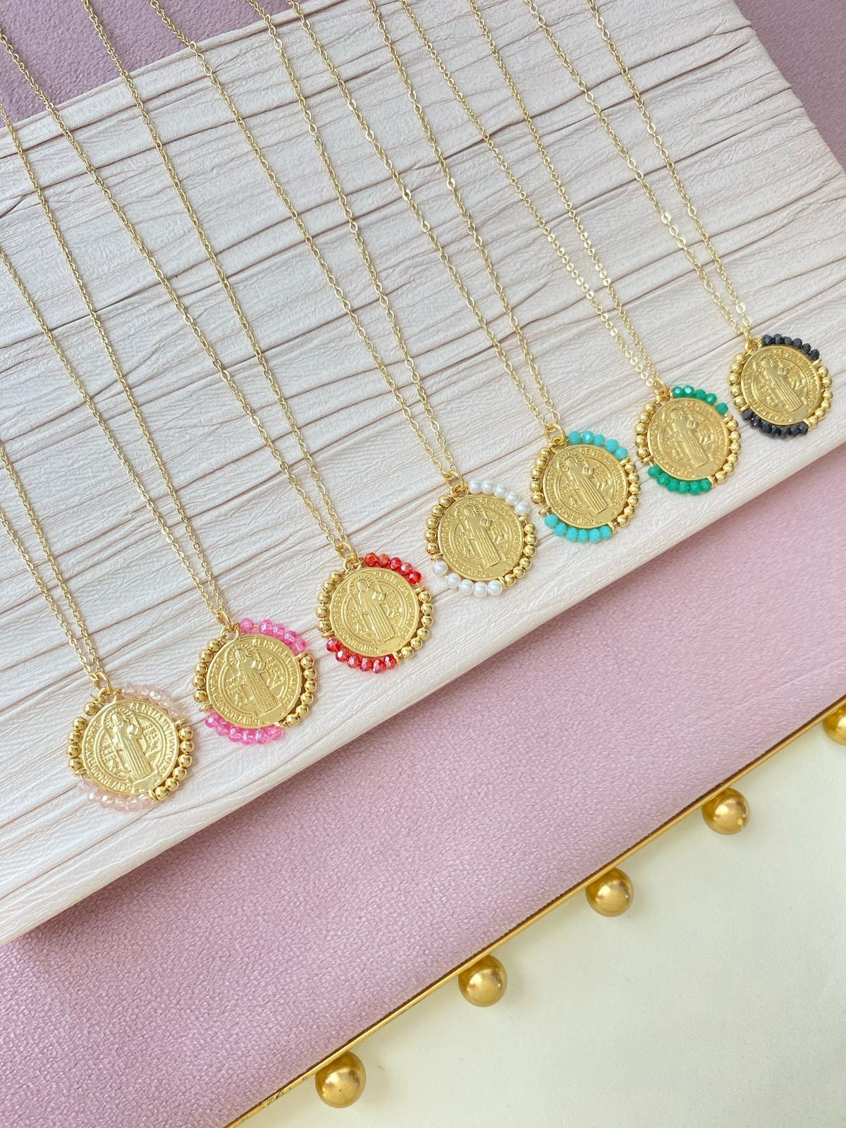 San Benito Coin & Beads Necklace