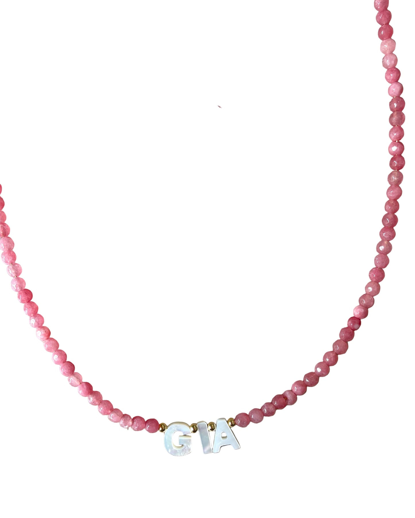 Rosé Name Necklace