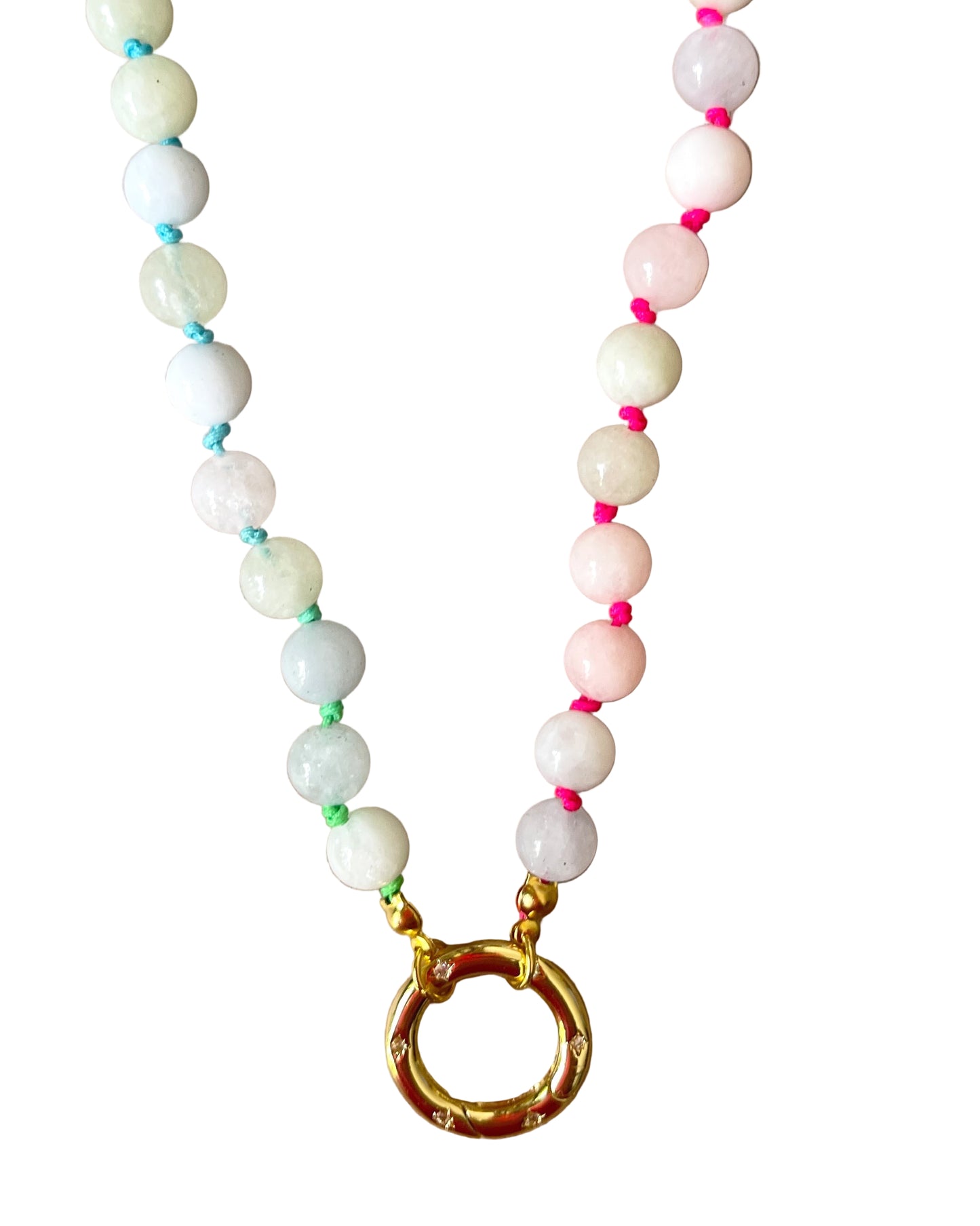 Azure Harvest Clasp Necklace