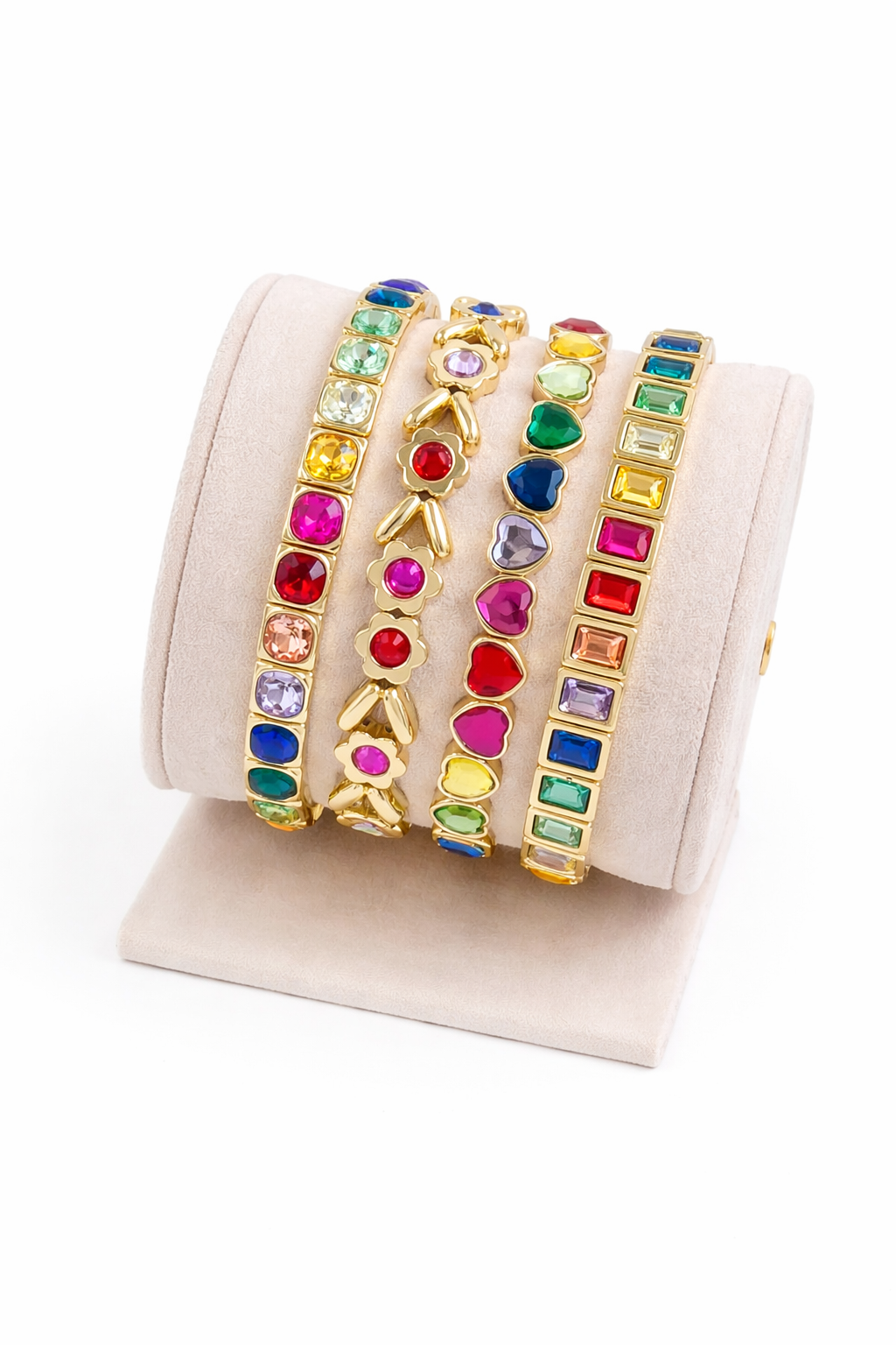 Rainbow Stretchy Bracelets