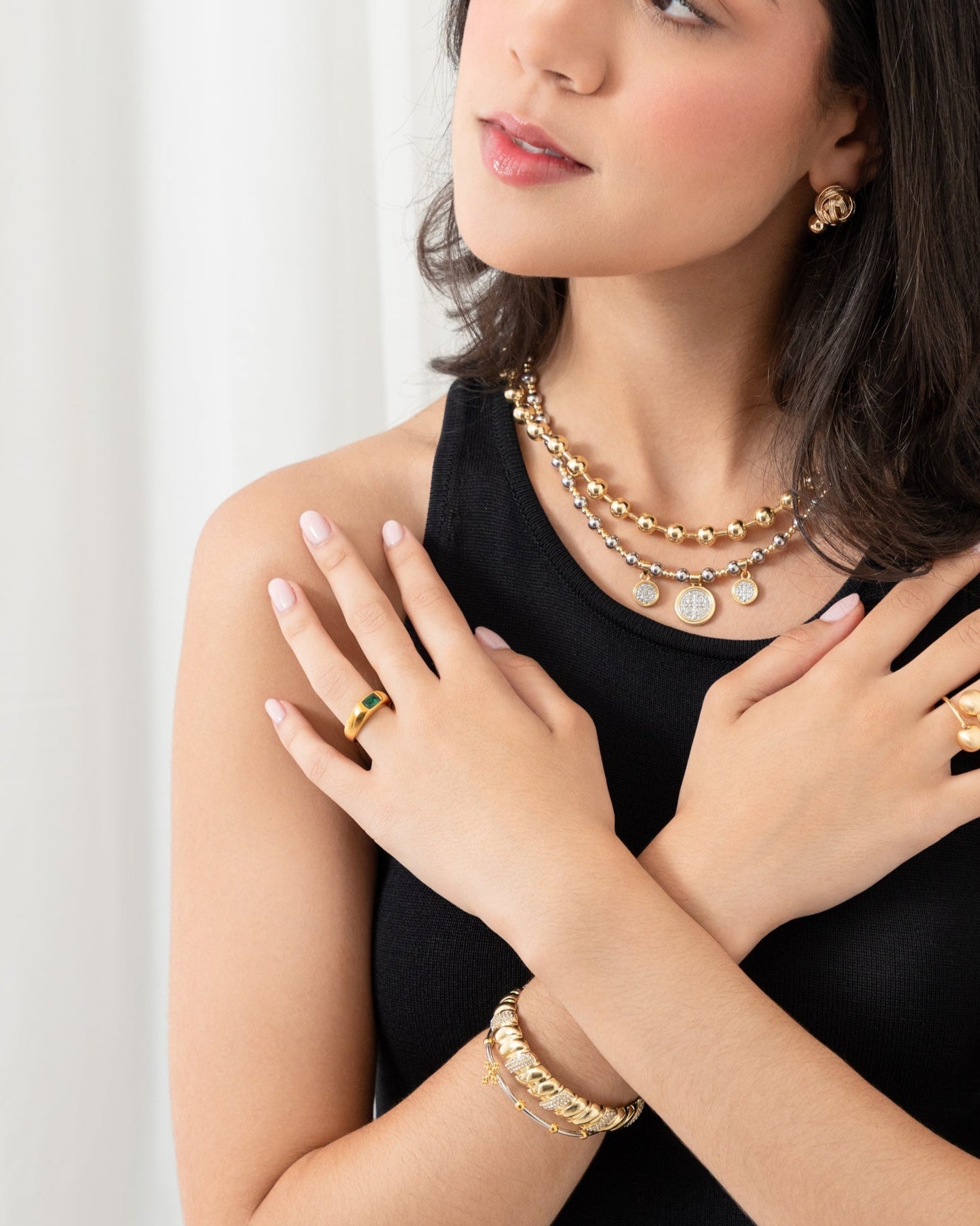 Emerald Statement Ring
