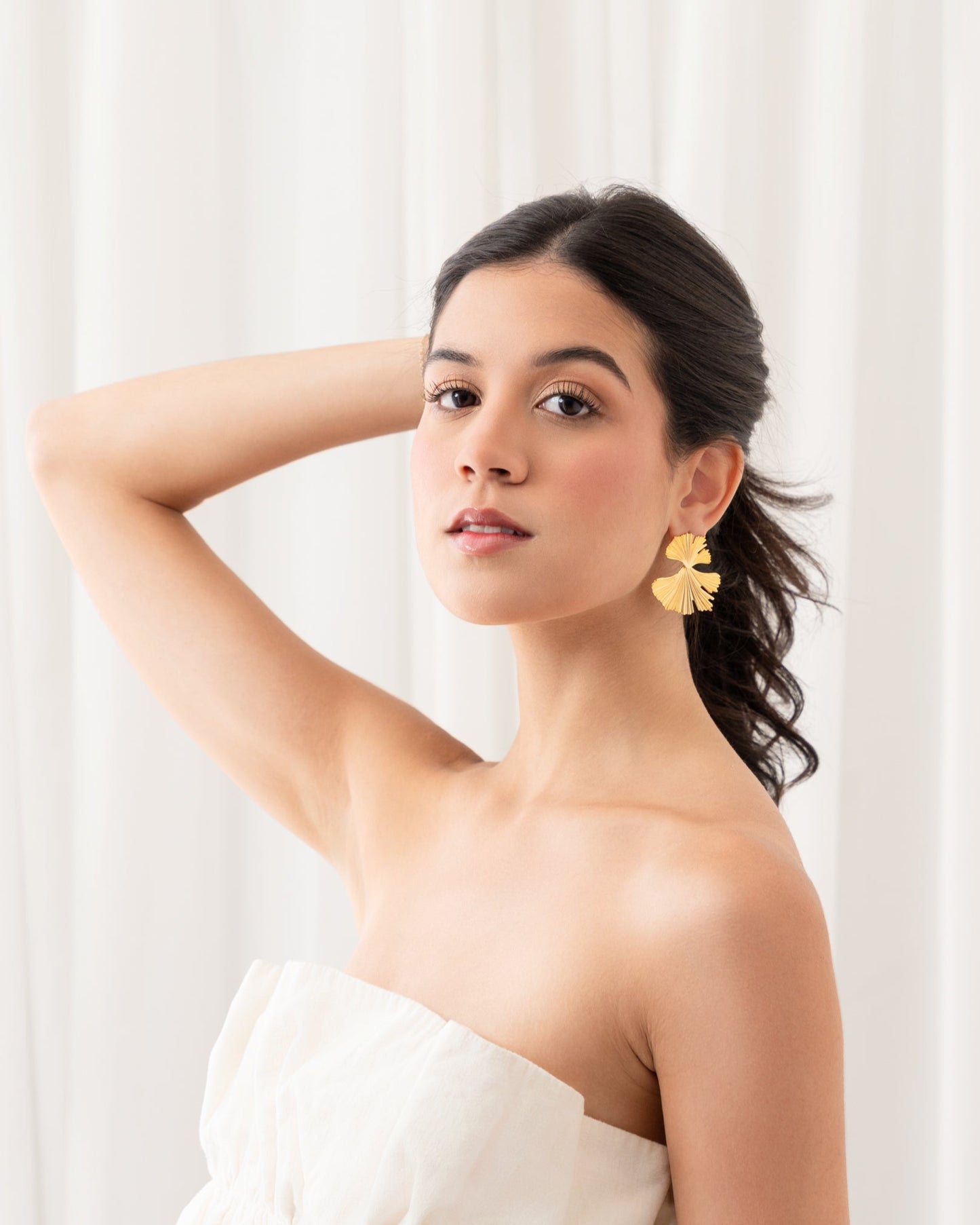 Istanbul Coral Earring