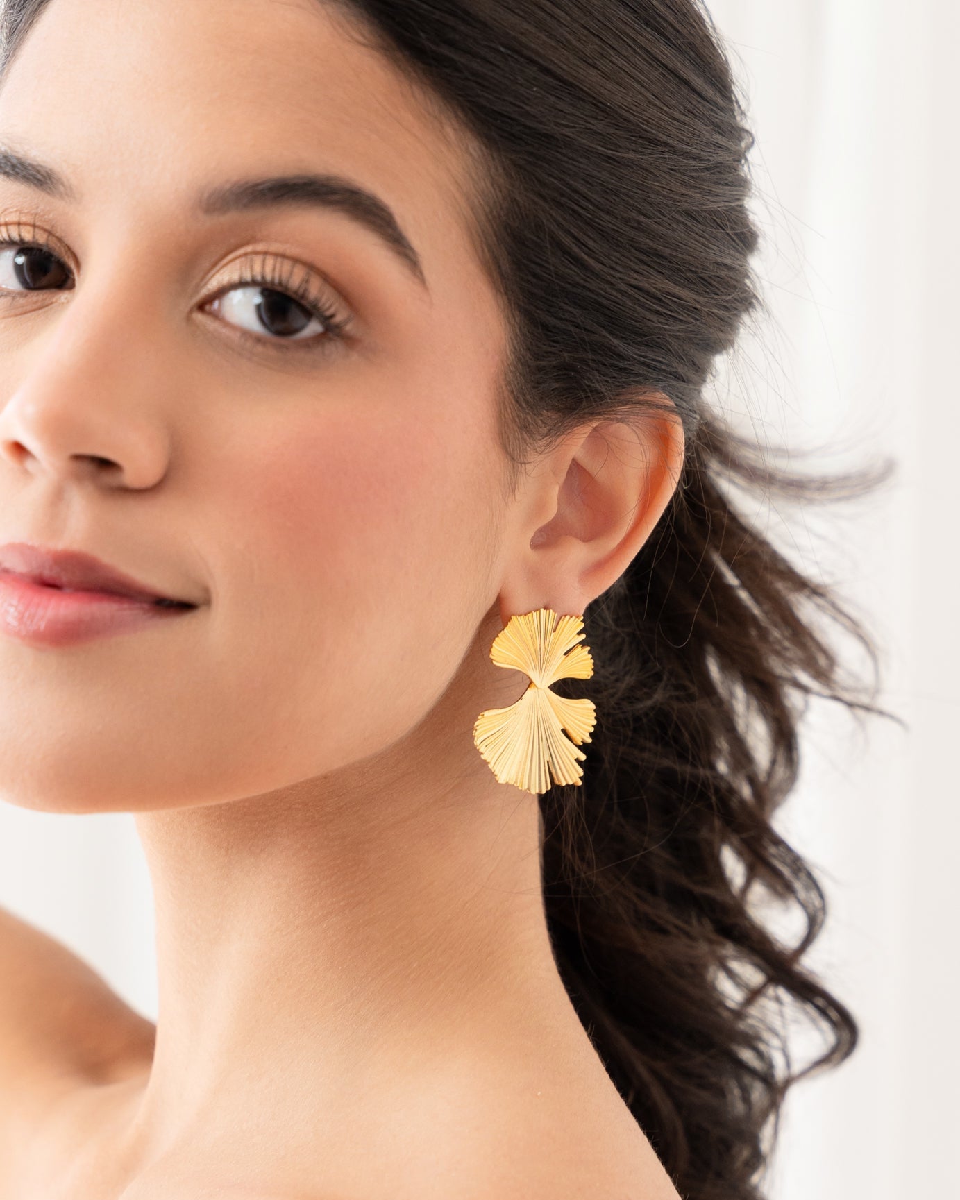 Istanbul Coral Earring