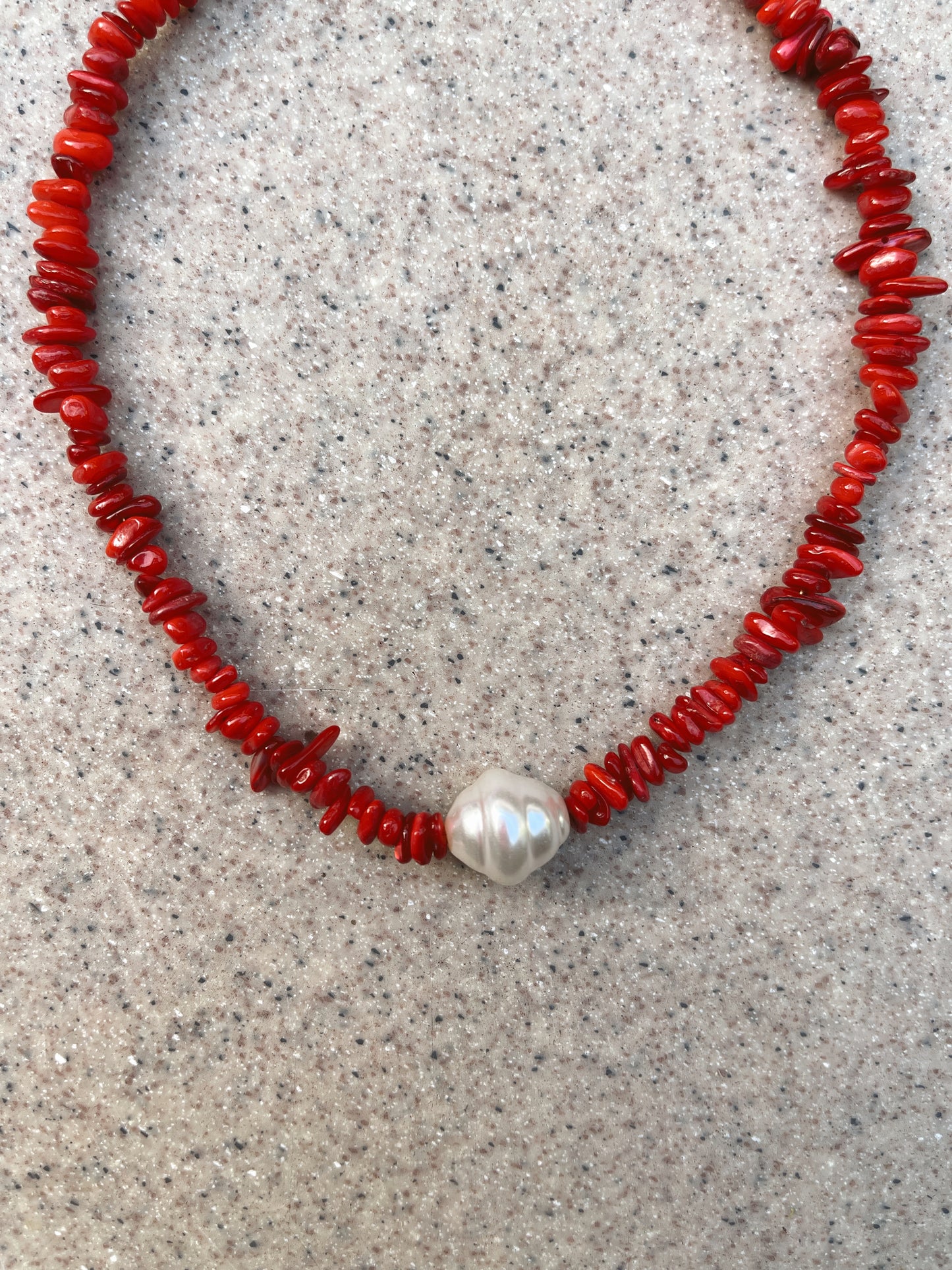 Arena Roja Necklace
