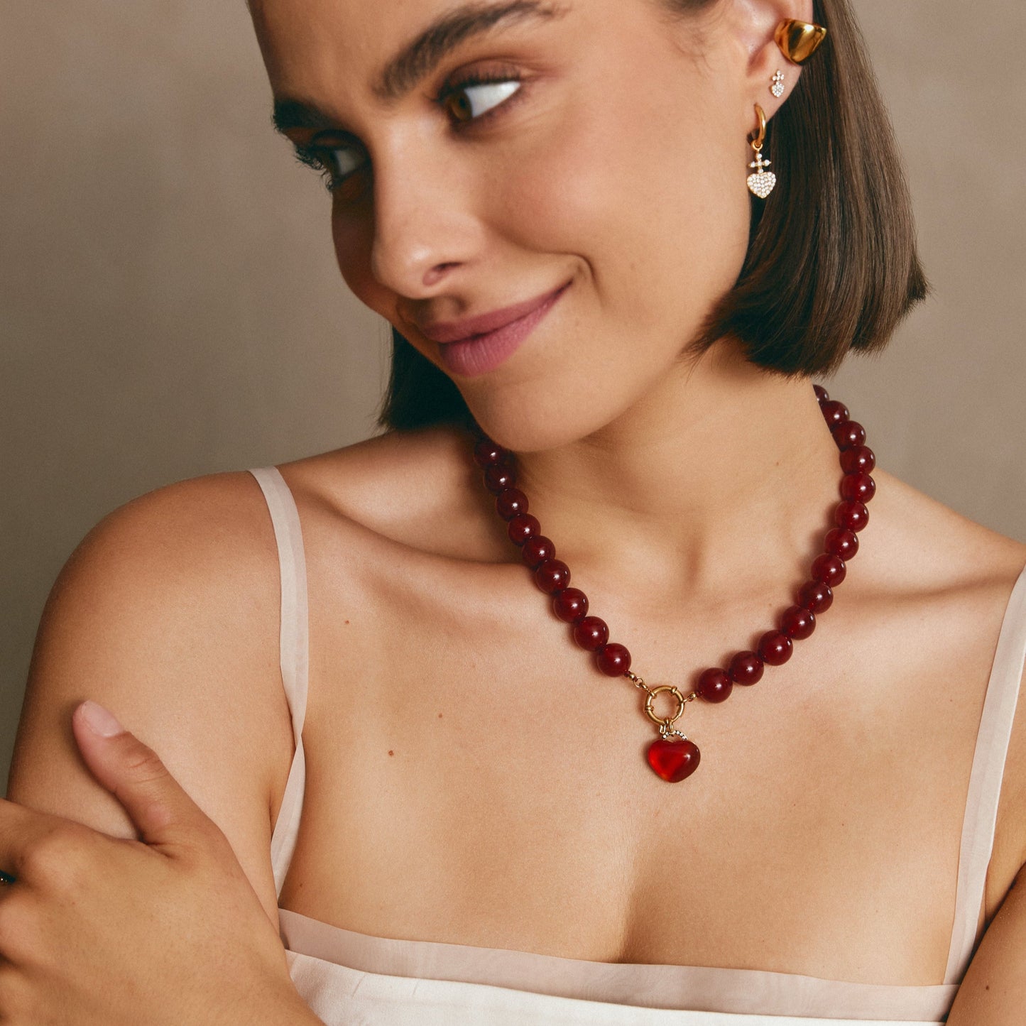 Wild Scarlet Necklace