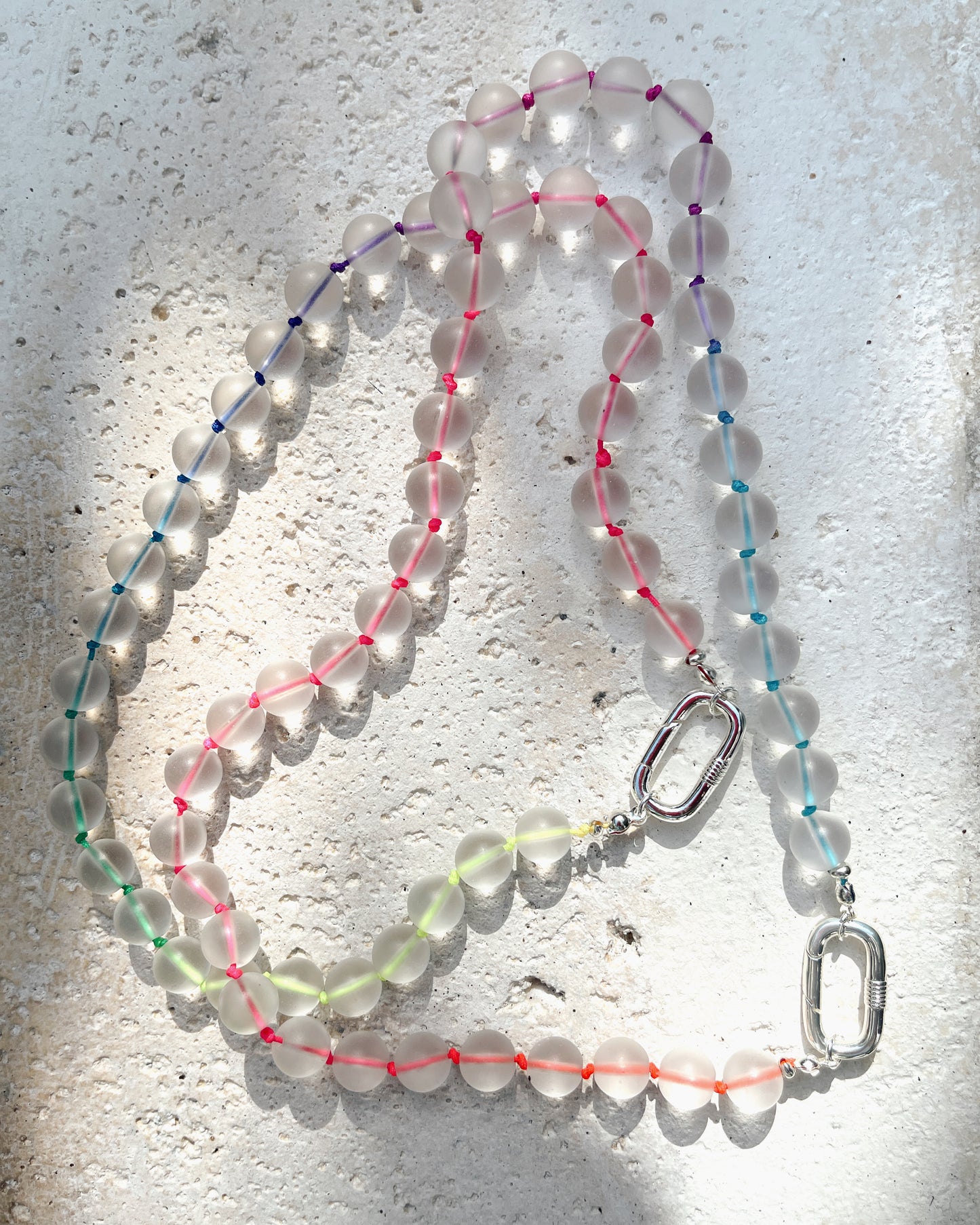 Rainbow Cord Necklace