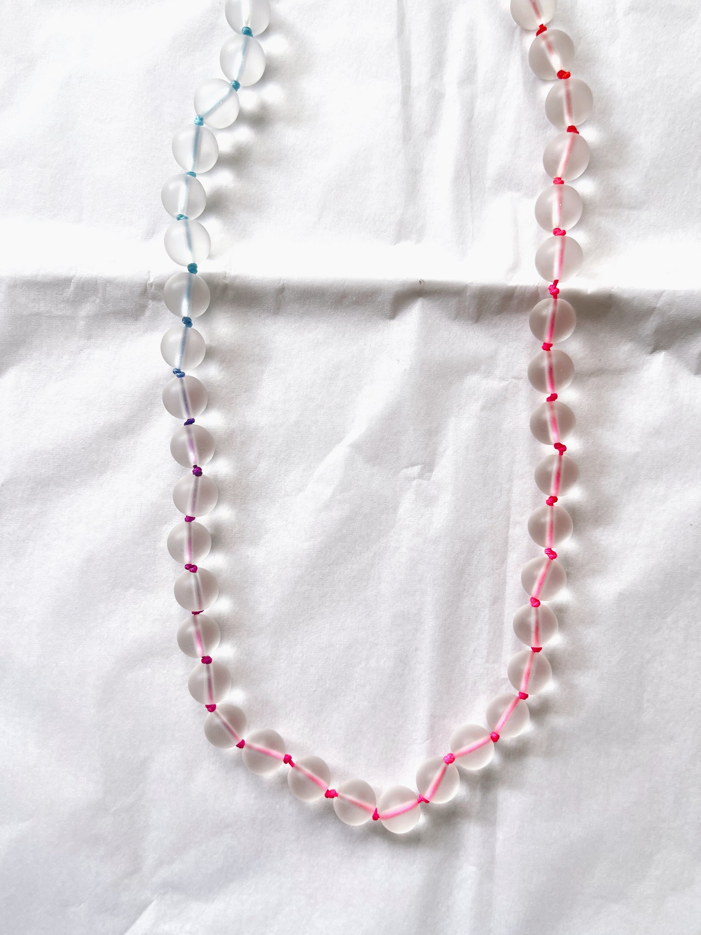 Rainbow Cord Necklace