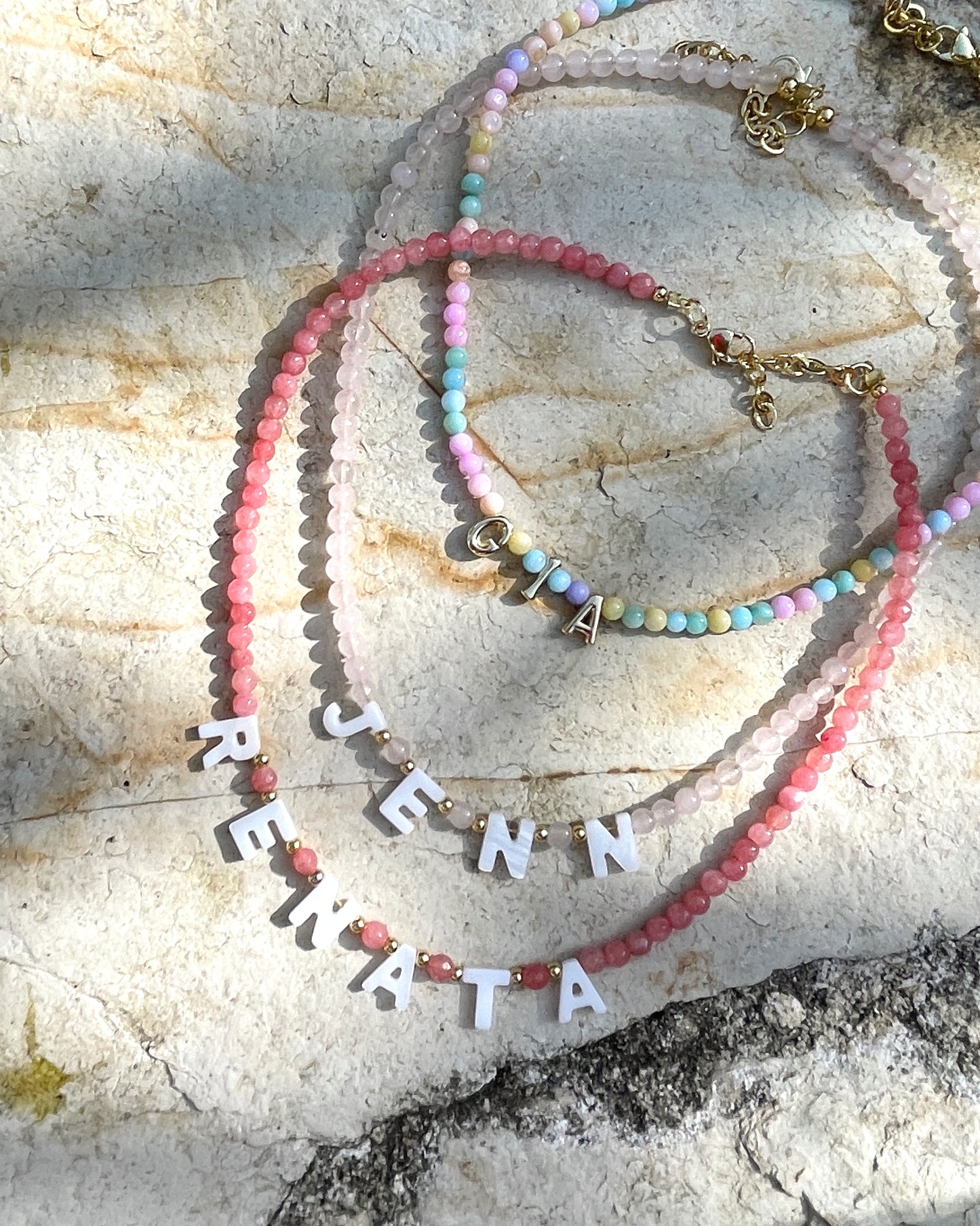 Bead Mine Kids Name Necklace