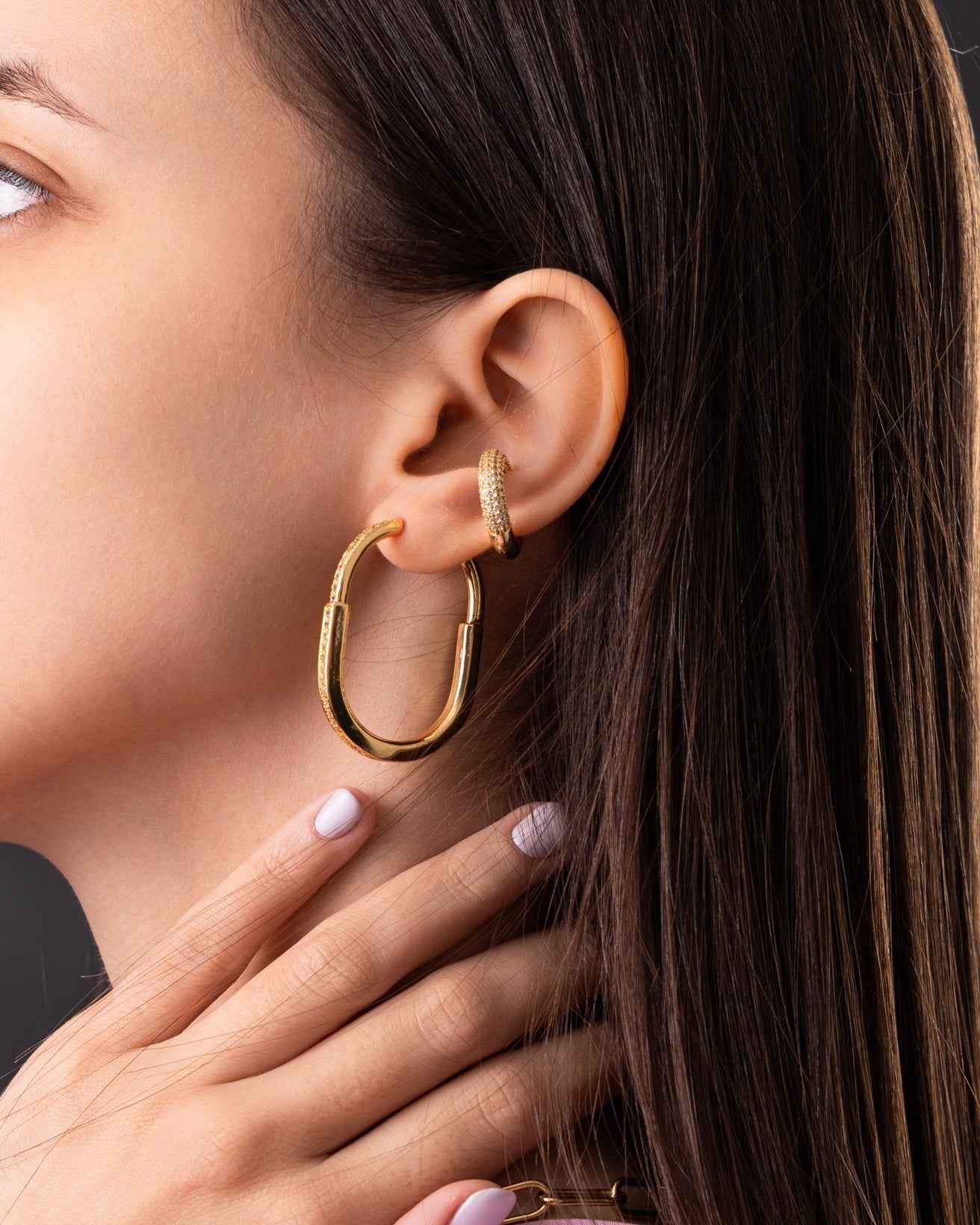 Oval Hoop