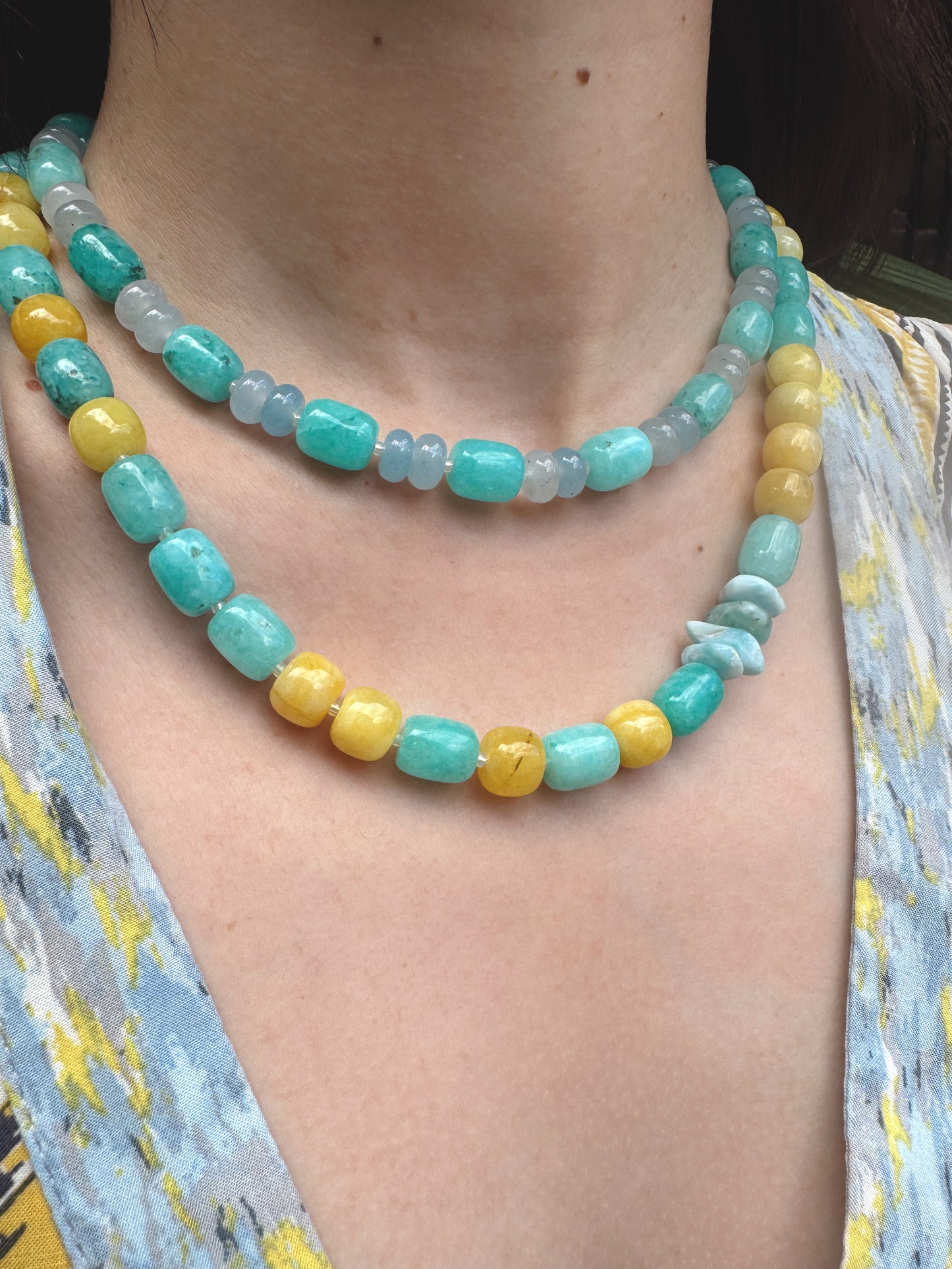 Shades of Blue Necklace