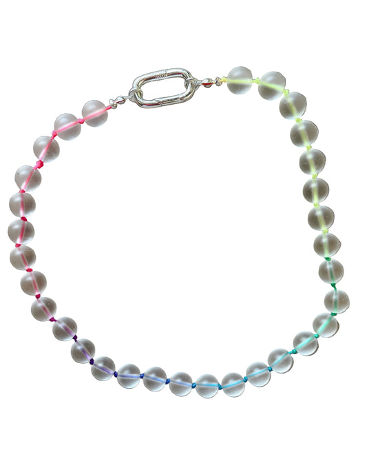 Rainbow Cord Necklace