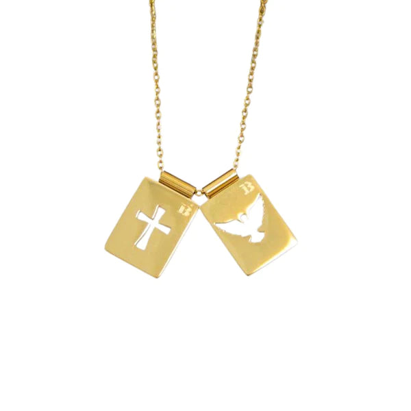 Scapular - Holy Spirit & Cross