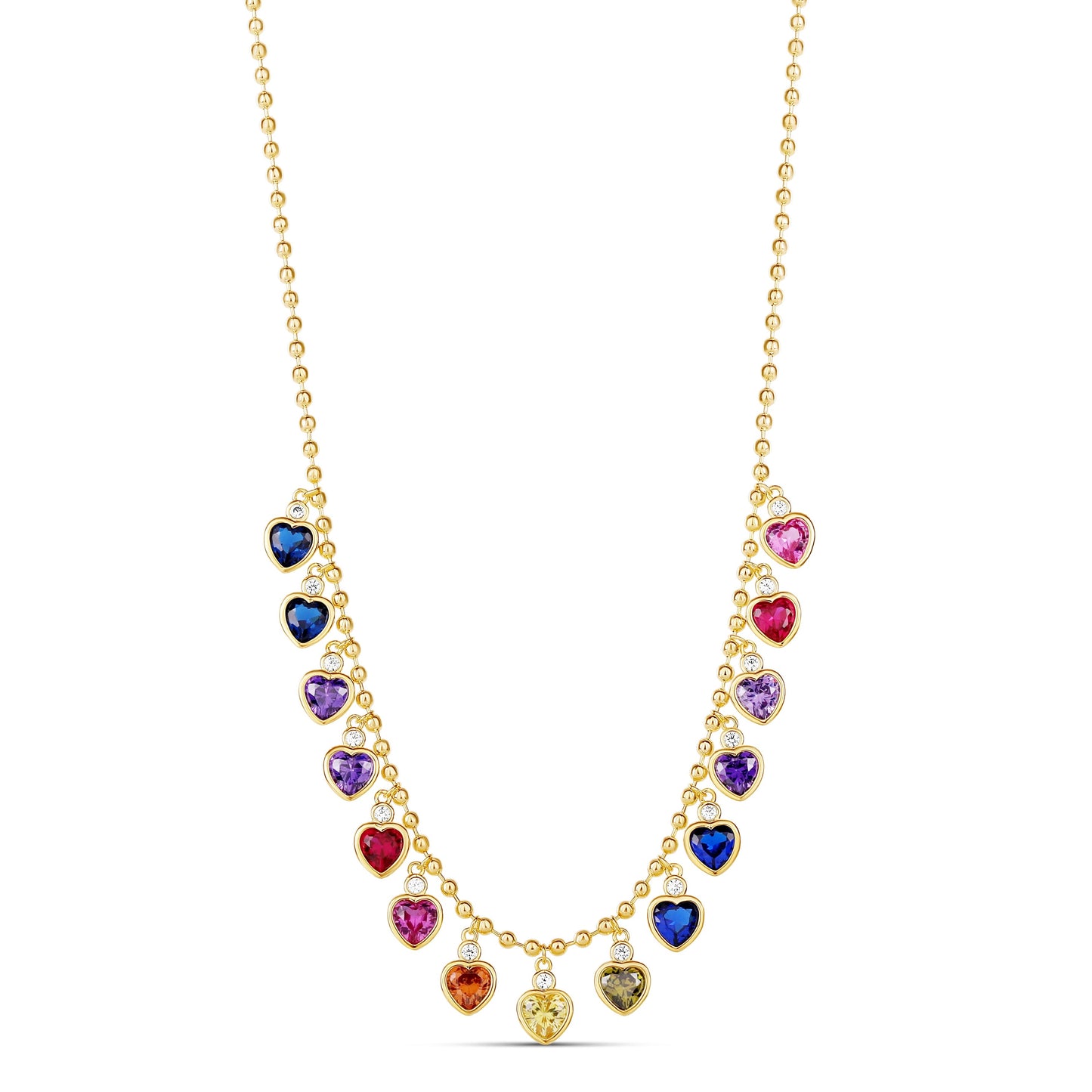 Rainbow Love NEcklace