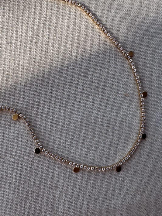 Confetti Tennis Necklace
