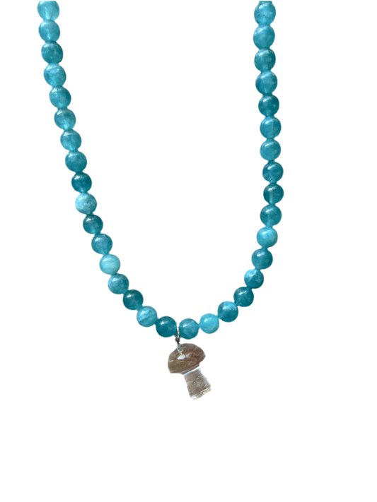 Cristalina Mushroom Necklace