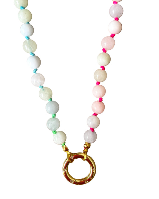 Azure Harvest Clasp Necklace