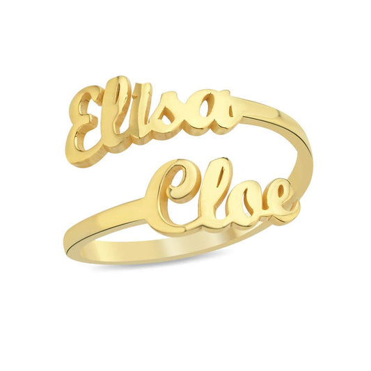 Overlap Name Ring