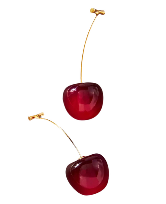Cherry Stem Earring