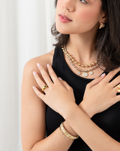 Emerald Statement Ring