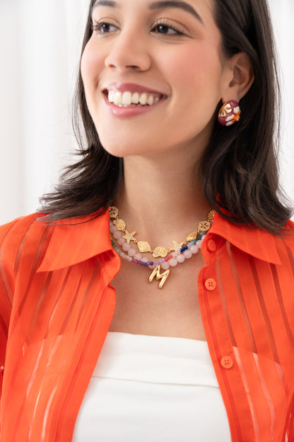 Grace Fucsia Earrings