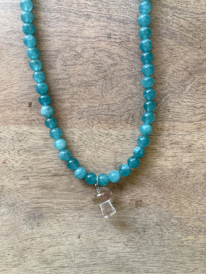Cristalina Mushroom Necklace