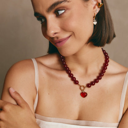 Wild Scarlet Necklace