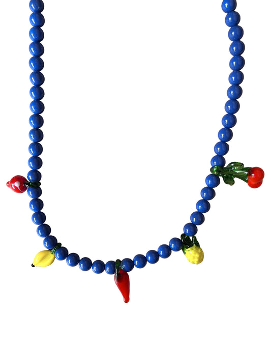 Tropical Blue Necklace