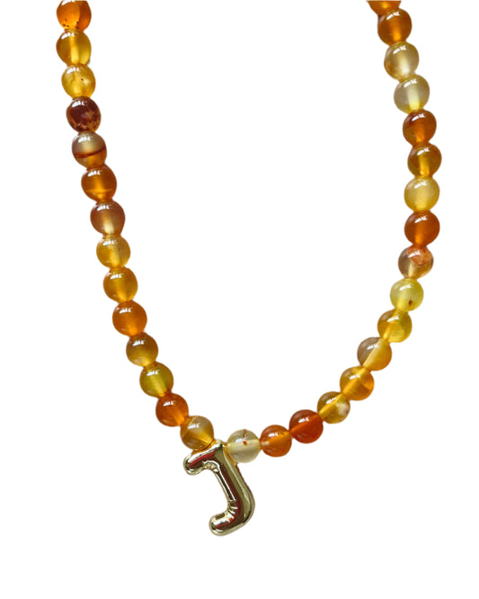 Sunset Initial Necklace
