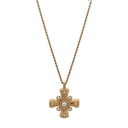 Elena Cross Necklace