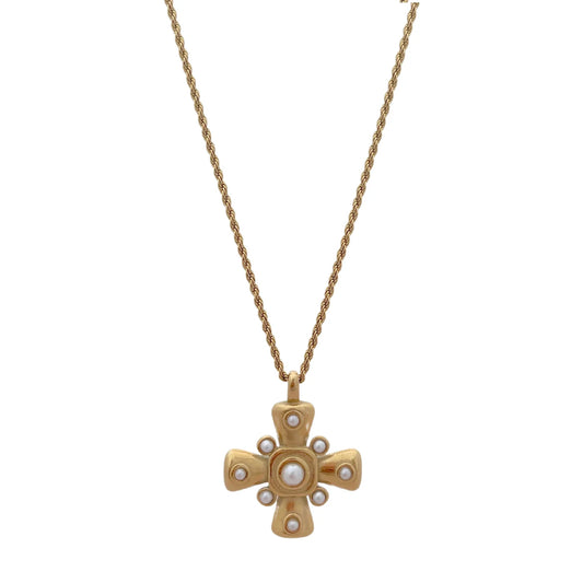 Elena Cross Necklace