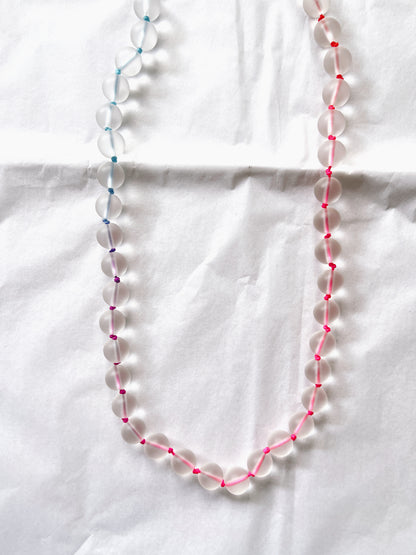Rainbow Cord Necklace