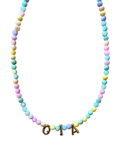Bead Mine Kids Name Necklace