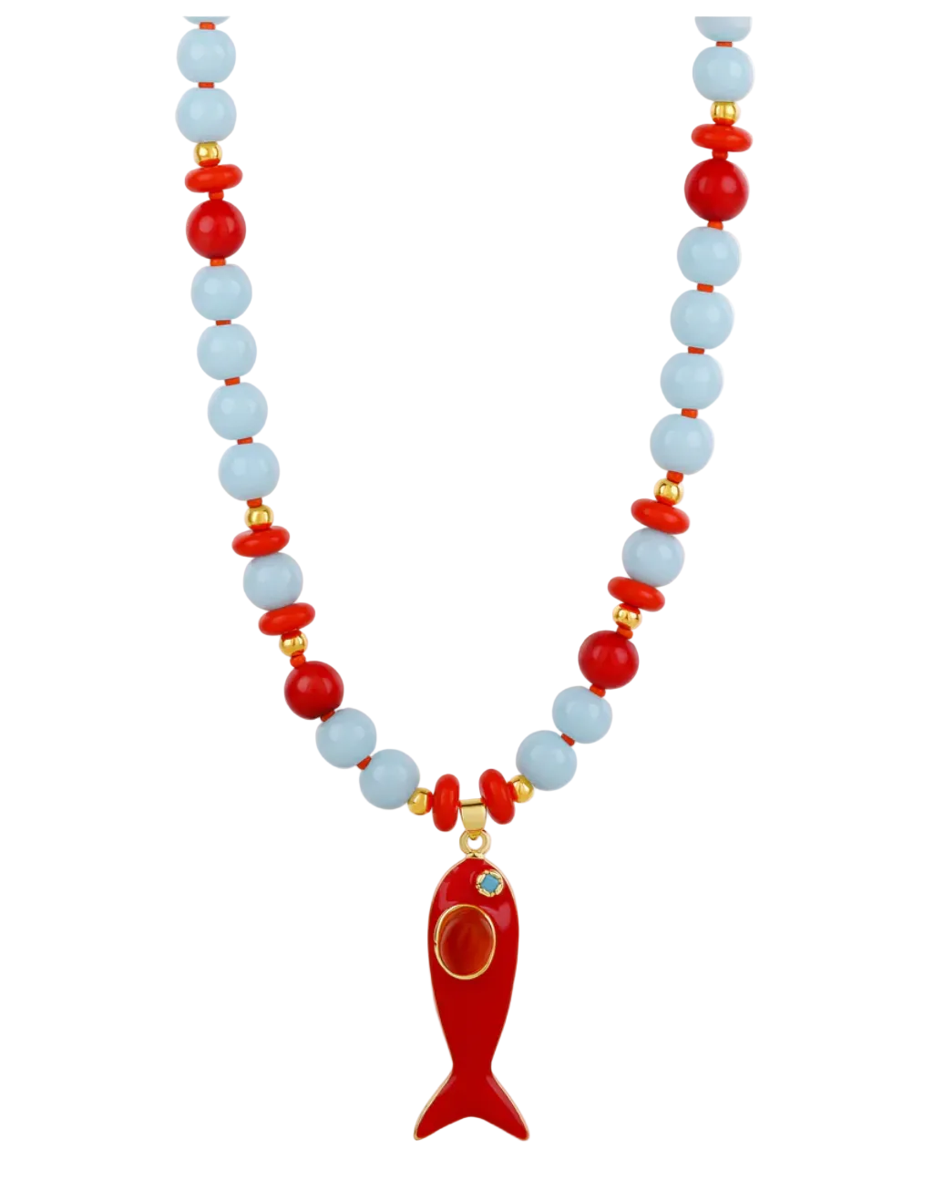 Coral Fish Necklace