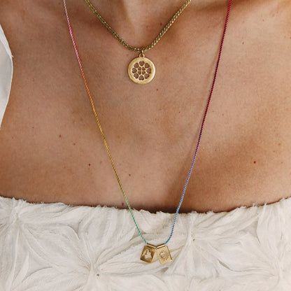 Rainbow Scapular - Gold