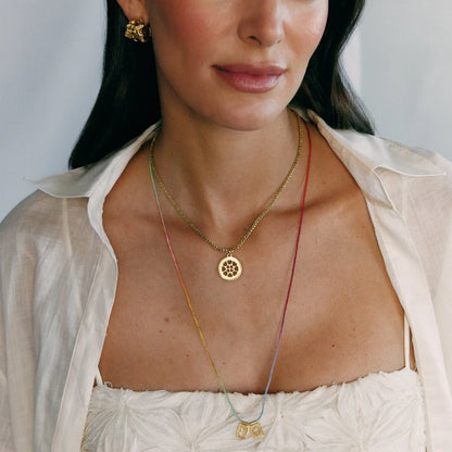 Rainbow Scapular - Gold