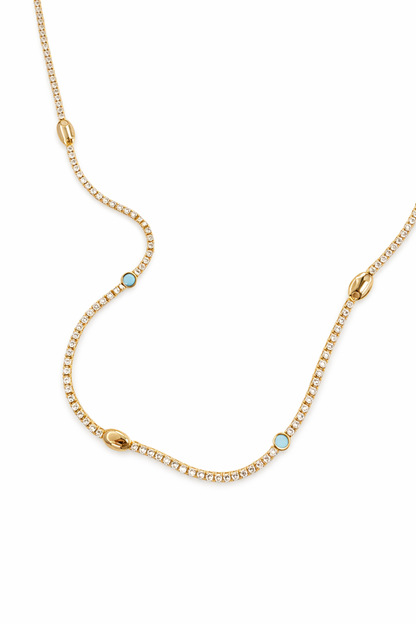 Play Tennis Necklace 002