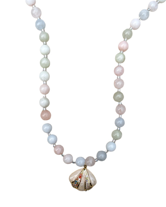 Cotton Candy Sea Necklace