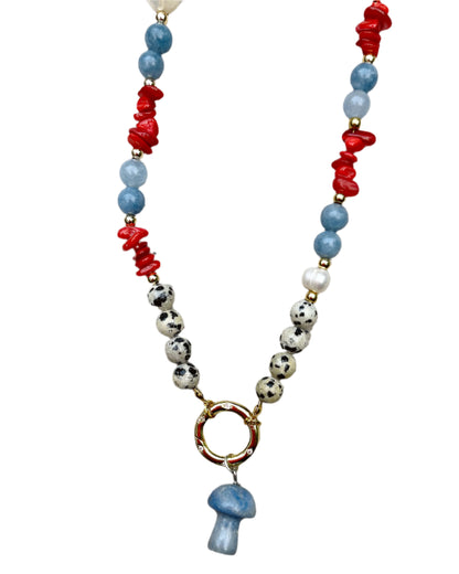 La Calma Mushroom Necklace