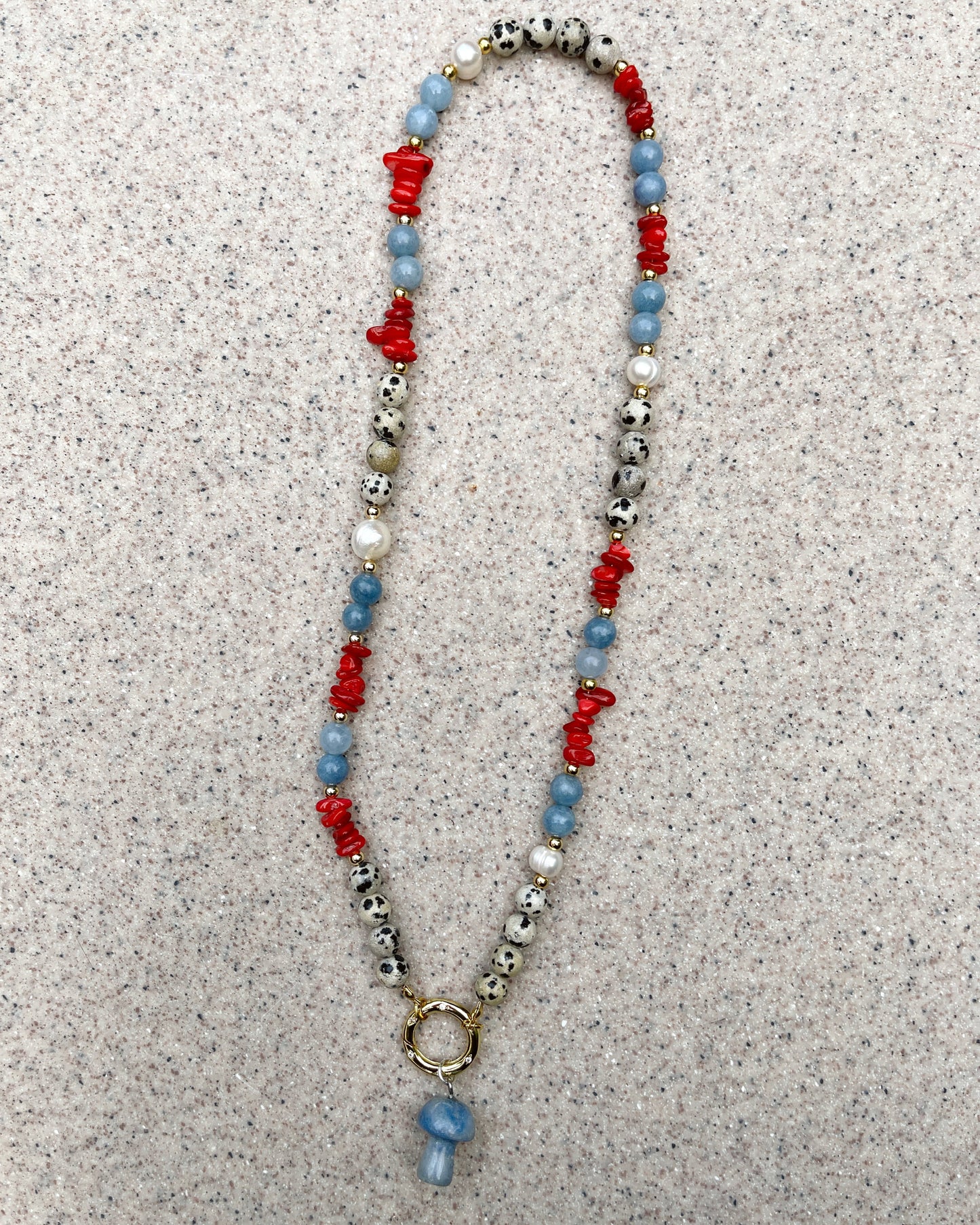 La Calma Mushroom Necklace