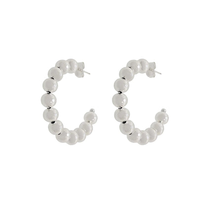 YOLO Mini Ball Hoops - Med. Silver