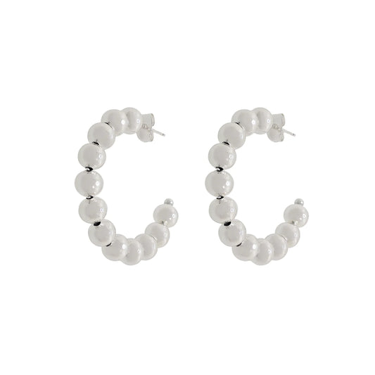 YOLO Mini Ball Hoops - Med. Silver