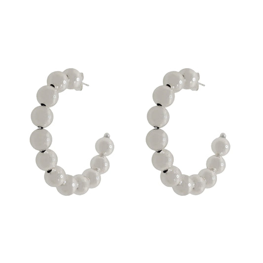 YOLO Mini Ball Hoops - Large Silver