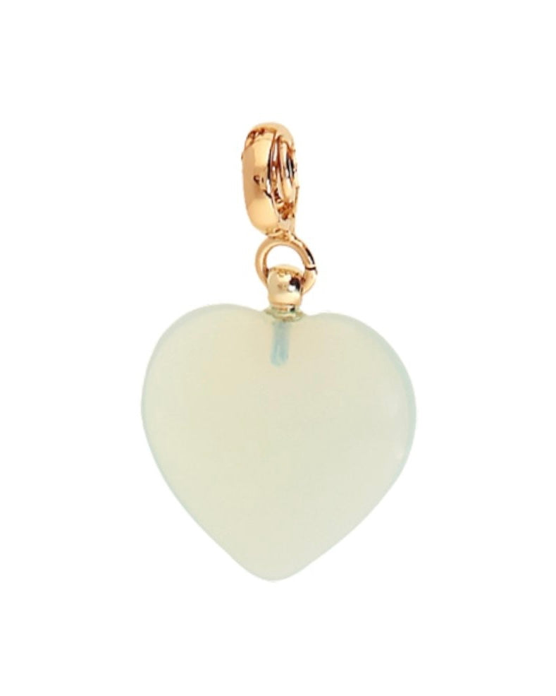Sunrise Heart Charm